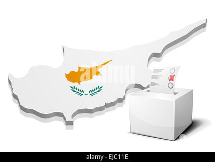 Siegeszugs Zypern Stockfoto