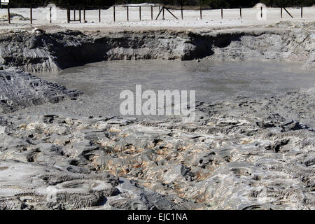 Solfatara Pozzuoli Vulkankrater Stockfoto