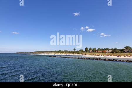 Strand in Wustrow Stockfoto