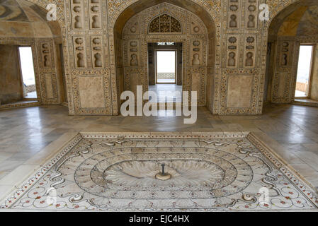 Agra Red Fort in Indien Stockfoto