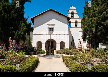 Kalifornien-Mission San Juan Batista Stockfoto