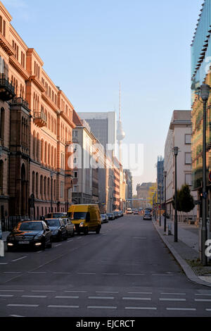 Straße in Berlin Stockfoto