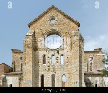 Zisterzienser Kloster aus dem 12. Jahrhundert Stockfoto