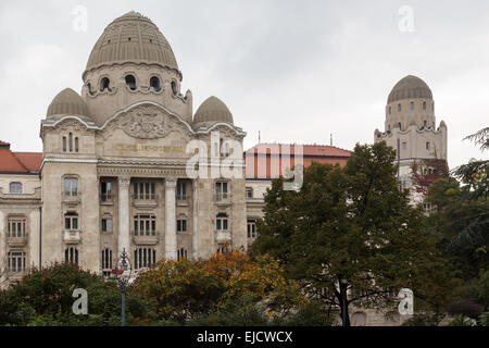 Fassade des Hotel Gellert Budapest Stockfoto