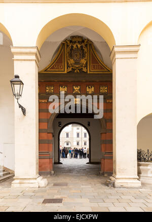 Hofburg in Wien Österreich Stockfoto