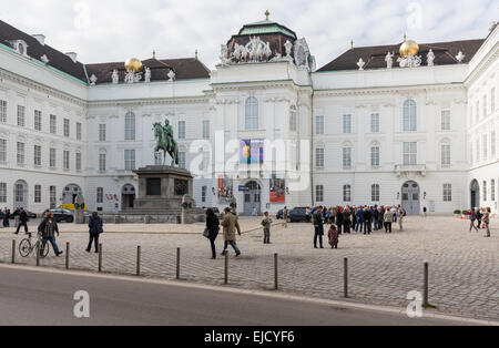 Hofburg in Wien Österreich Stockfoto