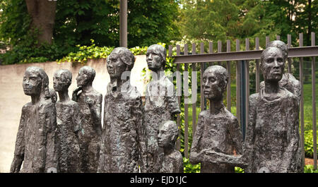 Jüdischer Friedhof Berlin-Deutschland Stockfoto