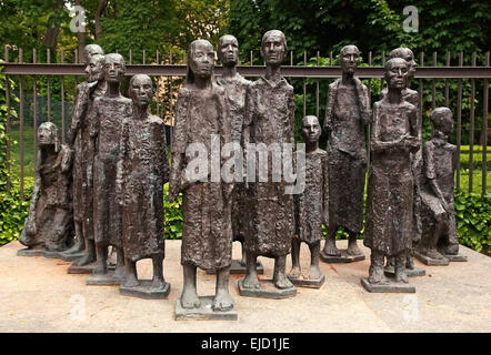 Jüdischer Friedhof Berlin-Deutschland Stockfoto