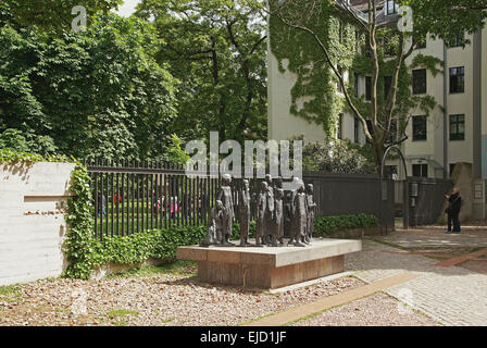 Jüdischer Friedhof Berlin-Deutschland Stockfoto