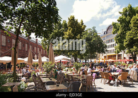 Hackescher Markt-Berlin-Deutschland Stockfoto
