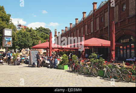 Hackescher Markt-Berlin-Deutschland Stockfoto