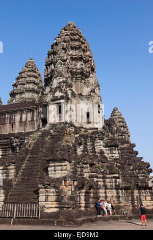 Kambodscha, Siem Reap, Angkor Wat Stockfoto