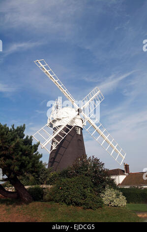 Stow Hill Windmühle Mundesley in Norfolk England Großbritannien Europa Stockfoto