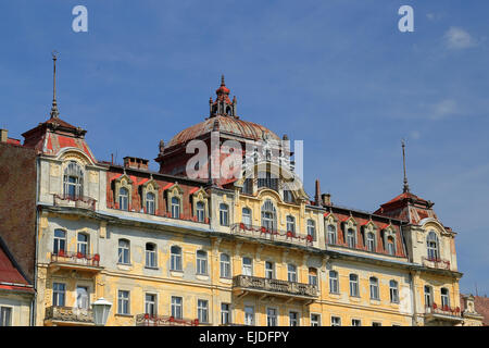 Marianske Lazne oder Marienbad - Kurort in Tschechien (Tschechische Republik). Stockfoto