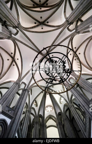 Die neugotische Pfarrkirche San Juan Bautista, Arucas, Gran Canaria, Kanarische Inseln, Spanien Stockfoto