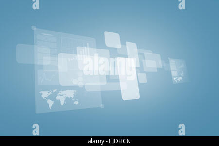futuristische Hintergrund Stockfoto