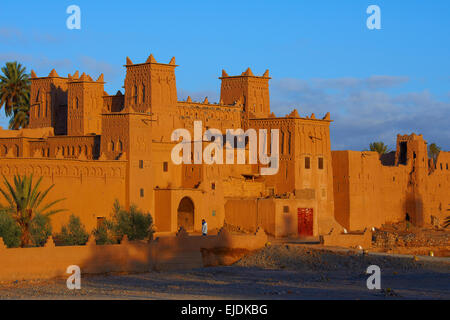 Amerhidil, Amridil, alte Kasbah, Skoura, Ouarzazate Region, Marokko, Afrika Stockfoto