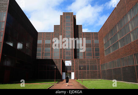 Zeche Zollverein, red Dot Design Museum, Essen, Nordrhine Westfalen, Deutschland, Europa Stockfoto