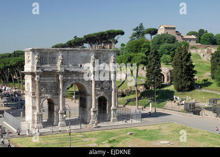 Bogen von Constantine, Rom.  Arco di Constantino Stockfoto