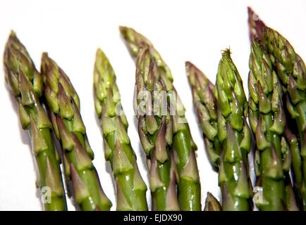 Frischer Spargel aus Mexiko, London Stockfoto