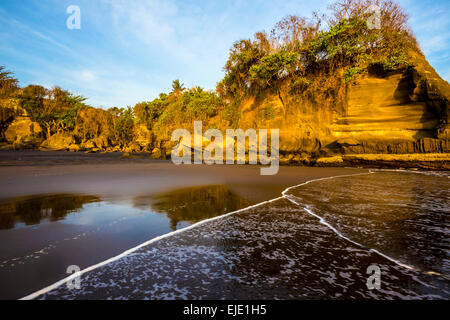 West-Küste der Insel. Balian Beach, Bali Indonesien. Stockfoto