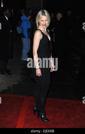 London, UK, UK. 24. März 2015. Kelly Adams kümmert sich die VIP-Nacht für den nördlichen Ballette Interpretation von "The Great Gatsby" Sadlers Wells Theatre. Bildnachweis: Ferdaus Shamim/ZUMA Draht/Alamy Live-Nachrichten Stockfoto