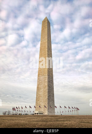 Washington, DC, USA. März 10,2014. Das Washington Monument Stockfoto