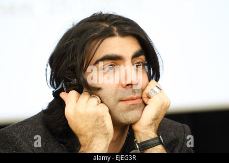 Deutscher Regisseur, Drehbuchautor und Produzent FATIH AKIN gibt eine Pressekonferenz für seinen neuen Film "The Cut". Stockfoto