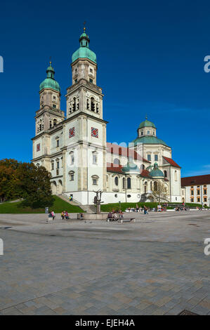 Lorenzkirche, Kempten, Allgäu, Bayern, Deutschland Stockfoto