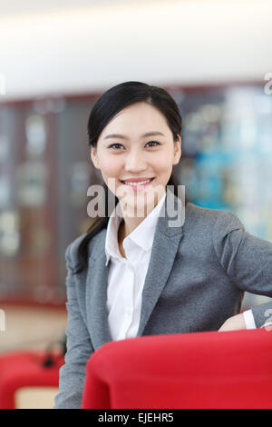 Die Lehrerin der International School Stockfoto