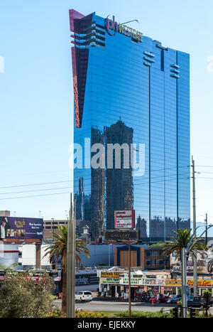 Blick auf das Westgate Gebäude in Las Vegas Stockfoto