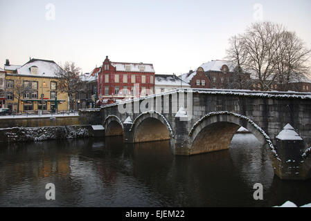 Steenen Brug aus Voorstad St Jacob, Roermond Niederlande Stockfoto