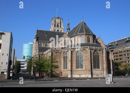 Sint-Laurenskerk oder Laurenskerk (Lorenz-Kirche) eine mittelalterliche gotische Kirche in der inneren Stadt Rotterdam, Niederlande Stockfoto