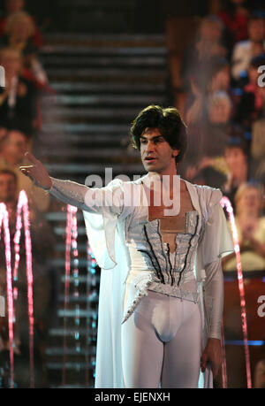 Russland, Moskau, 21. November 2006: Nikolay Tsiskaridze in großen Moskauer Zirkus in der Show "Neues Jahr". 27. November Moskau, Russisch Stockfoto