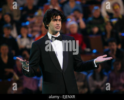 Russland, Moskau, 21. November 2006: Nikolay Tsiskaridze in großen Moskauer Zirkus in der Show "Neues Jahr". 27. November Moskau, Russisch Stockfoto