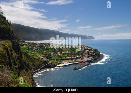 Ponta Delgada Stadt, Madeira Stockfoto