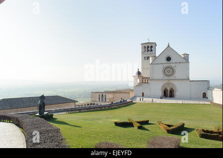 Basilika San Francesco von Assisi, Basilika San Francesco Lucini in italienischer Sprache, ist die Mutterkirche des franziskanischen o Stockfoto