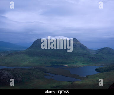 Cul Mor von Stac Pollaidh Inverpolly National Nature Reserve Assynt in der Nähe von Ullapool Schottland Stockfoto