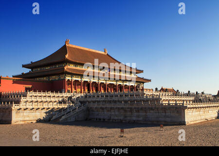 Halle der höchsten Harmonie, Verbotene Stadt, Peking, China Stockfoto