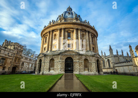 Radcliffe Camera, Lesesaal der berühmten Bodleian Library in Oxford. Stockfoto