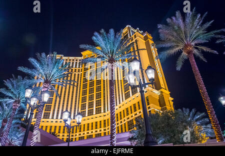 Das Palazzo Hotel and Casino in Las Vegas Stockfoto