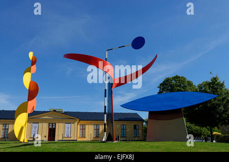 Die vier Elemente von Alexander Calder, Moderna Museet, Museum für moderne Kunst auf Skeppsholmen in Stockholm, Schweden Stockfoto