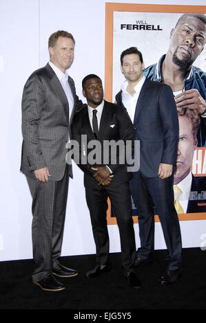 Los Angeles, CA, USA. 25. März 2015. Wird Ferrell, Kevin Hart, Etan Cohen im Ankunftsbereich für bekommen harte Premiere, TCL Chinese 6 Sälen (ehemals Grauman), Los Angeles, CA 25. März 2015. Bildnachweis: Michael Germana/Everett Collection/Alamy Live-Nachrichten Stockfoto