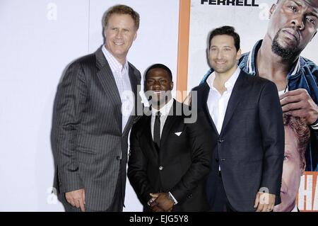 Los Angeles, CA, USA. 25. März 2015. Wird Ferrell, Kevin Hart, Etan Cohen im Ankunftsbereich für bekommen harte Premiere, TCL Chinese 6 Sälen (ehemals Grauman), Los Angeles, CA 25. März 2015. Bildnachweis: Michael Germana/Everett Collection/Alamy Live-Nachrichten Stockfoto