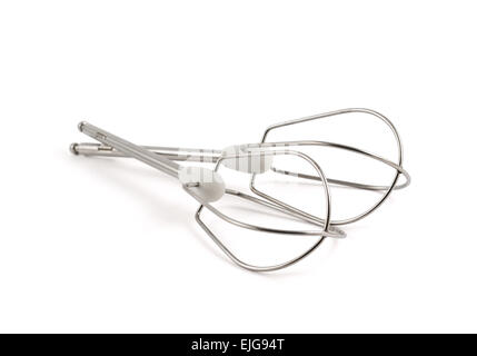 Paar manuelle Handmixer Egg beater Stockfoto
