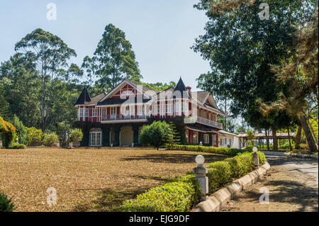 Candacraig Colonial Hotel auf Pyinoolwn Bergstation Stockfoto