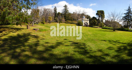 Kapelle im Palheiro Gärten Funchal Madeira Portugal Stockfoto