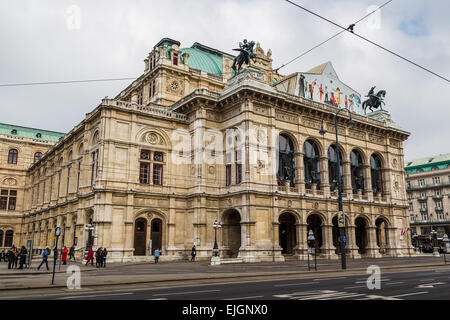 Wiener Staatsoper. Stockfoto