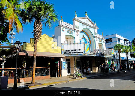 Die Innenstadt von Key West Florida FL Ziel für westliche Karibik Crusie von Tampa Stockfoto