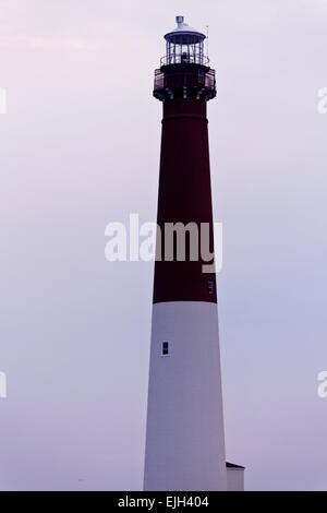 Barnegat Leuchtturm, Teil der Staatspark in Barnegat Light an der Nordspitze von Long Beach Island in Ocean County, New Jersey. Stockfoto